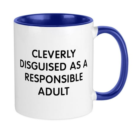 CafePress - Cleverly Adult - Ceramic Coffee Tea Novelty Mug Cup 11 oz
