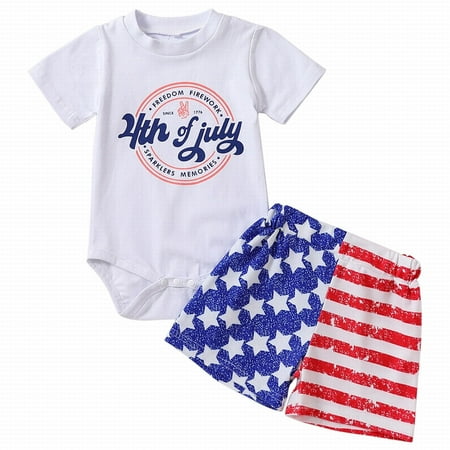 Children S Independence Day Set Children S Printing Set Cotton Romper Short Sleeve Set Summer Printing Set
Children S Independence Day Set Children S Printing Set Cotton Romper Short Sleeve Set Summer Printing Set