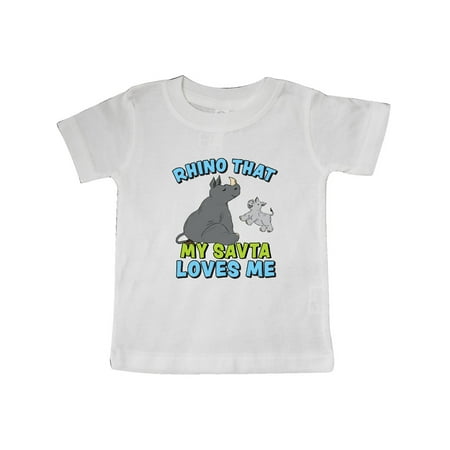 Inktastic Rhino That My Savta Loves Me with Cute Rhinos Gift Baby Boy or Baby Girl T-Shirt
Inktastic Rhino That My Savta Loves Me with Cute Rhinos Gift Baby Boy or Baby Girl T-Shirt