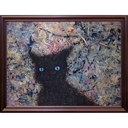 Machka Memory-JAMJOH131724 Print 14.75"x20" by James W. Johnson in a Cherry Grande