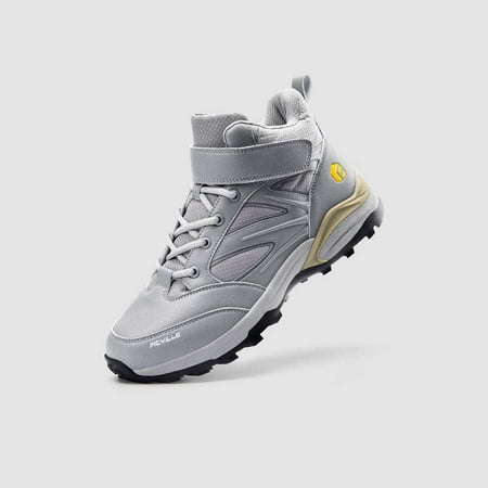 B Mirza Collection Men s Sturdy Core Hiking Boot Shoes Grey