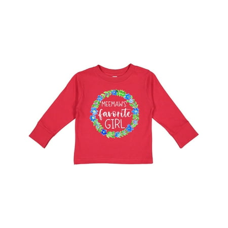 Inktastic Meemaw s Favorite Girl Blue Flower Wreath Gift Toddler Toddler Girl Long Sleeve T-Shirt
Inktastic Meemaw s Favorite Girl Blue Flower Wreath Gift Toddler Toddler Girl Long Sleeve T-Shirt
