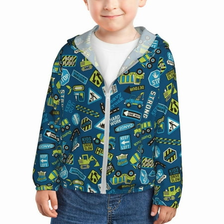 Sun Hoodie for Kids Cartoon Heavy Machinery Long Sleeve Swim Fishing Shirts Sun Protection Zip Up Jacket Clothing Athletic Hoodie
Sun Hoodie for Kids Cartoon Heavy Machinery Long Sleeve Swim Fishing Shirts Sun Protection Zip Up Jacket Clothing Athletic Hoodie