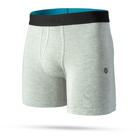Stance Staple St Boxer Brief with Wholester Pouch Heather Grey