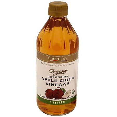 Spectrum Naturals Filtered Apple Cider Vinegar, 16 oz (Pack of 6)