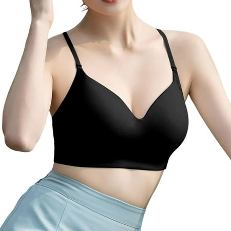 PEASKJP Racerback Bras for Women Sleek Pure Comfort Wireless Lace Longline Bralette Lightly Lined Convertible Bra Women s Lingerie One Size Black
PEASKJP Racerback Bras for Women Sleek Pure Comfort Wireless Lace Longline Bralette Lightly Lined Convertible Bra Women s Lingerie One Size Black