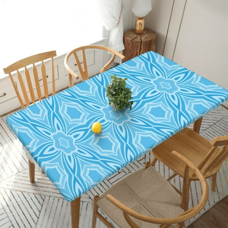 Home Deluxe Tablecloth Seamless Flower Pattern Waterproof Elastic Rim Edged Table Cover- For Christmas Parties And Picnics 5ft
Home Deluxe Tablecloth Seamless Flower Pattern Waterproof Elastic Rim Edged Table Cover- For Christmas Parties And Picnics 5ft
