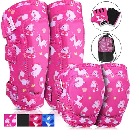 MOVTOTOP Kids Knee Pads and Elbow Pads with Wrist Guards 7 in 1 Protective Gear Set for Aged 3-6 Children Outdoor Activities Pink
MOVTOTOP Kids Knee Pads and Elbow Pads with Wrist Guards 7 in 1 Protective Gear Set for Aged 3-6 Children Outdoor Activities Pink