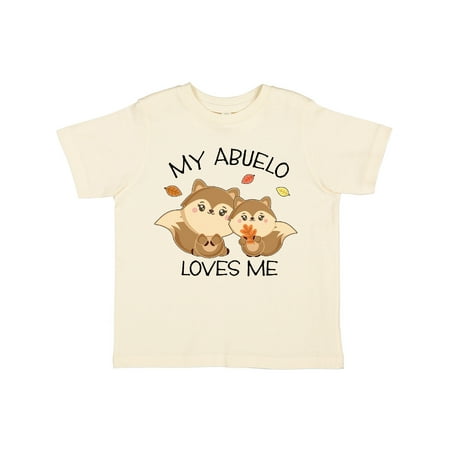 Inktastic My Abuelo Loves Me with Cute Squirrels in Autumn Gift Toddler Boy or Toddler Girl T-Shirt
Inktastic My Abuelo Loves Me with Cute Squirrels in Autumn Gift Toddler Boy or Toddler Girl T-Shirt