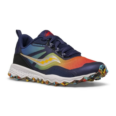 Saucony Kids Unisex Peregrine 12 Shield Sneaker