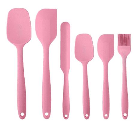 Silicone Spatula Set Seamless Design Rubber Kitchen Spatulas Strong Handle with Ergonomic Grip - Pink
Silicone Spatula Set Seamless Design Rubber Kitchen Spatulas Strong Handle with Ergonomic Grip - Pink