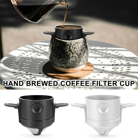 kitwin Coffee Filter Cone Pour Over Coffee Dripper Taper Hand Brew Coffee Filter Foldable Stainless Steel Filter Mesh Reusable Portable Filter Coffee Maker for Machine
kitwin Coffee Filter Cone Pour Over Coffee Dripper Taper Hand Brew Coffee Filter Foldable Stainless Steel Filter Mesh Reusable Portable Filter Coffee Maker for Machine