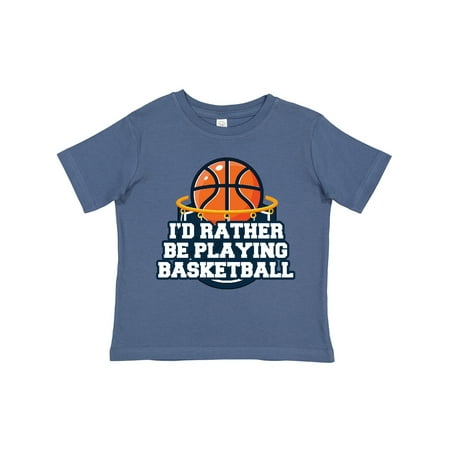 Inktastic I d Rather Be Playing Basketball Gift Toddler Boy or Toddler Girl T-Shirt
Inktastic I d Rather Be Playing Basketball Gift Toddler Boy or Toddler Girl T-Shirt