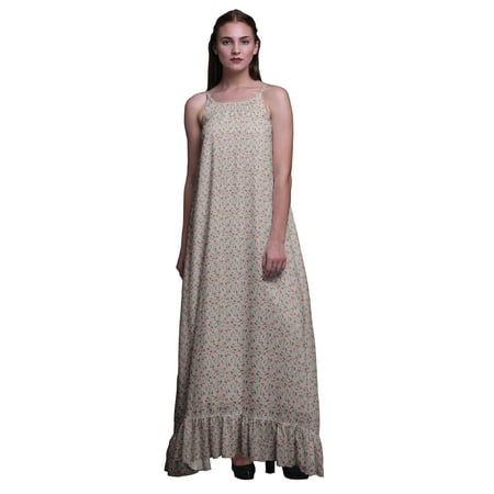Bimba Light Gray Floral Leaves & Buds Womens Sleepwear Long Nightgown Printed Spaghetti Strap Ladies Nightwear X-Large
Bimba Light Gray Floral Leaves & Buds Womens Sleepwear Long Nightgown Printed Spaghetti Strap Ladies Nightwear X-Large