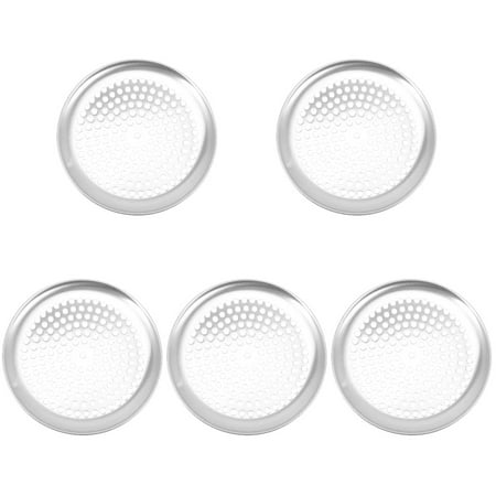 TINKSKY 5pcs Stainless Steel Pizza Pan Pizza Baking Pan with Holes Pizza Tray for Oven
TINKSKY 5pcs Stainless Steel Pizza Pan Pizza Baking Pan with Holes Pizza Tray for Oven