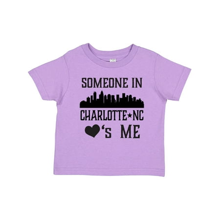 Inktastic Charlotte North Carolina Someone Loves Me Gift Toddler Boy or Toddler Girl T-Shirt
Inktastic Charlotte North Carolina Someone Loves Me Gift Toddler Boy or Toddler Girl T-Shirt