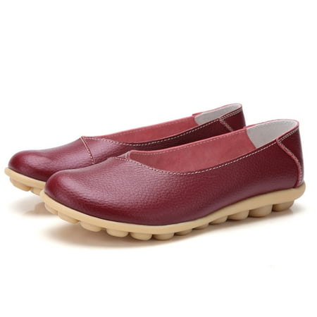 Women‘s Solid Color Flat Loafers Lightweight Soft Sole Slip On Low Top Shoes Casual Walking Anti-skid Shoes
Women‘s Solid Color Flat Loafers Lightweight Soft Sole Slip On Low Top Shoes Casual Walking Anti-skid Shoes