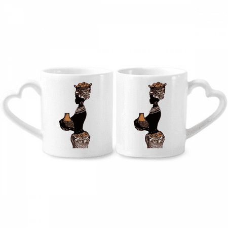 African Pritive Aboriginal Black Couple Porcelain Mug Set Cerac Lover Cup Heart Handle
African Pritive Aboriginal Black Couple Porcelain Mug Set Cerac Lover Cup Heart Handle