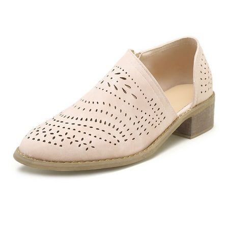 Fjofpr Shoes Women s Mid-heel Hollow Pointed Toe Ladies Casual Shoes With Zipper Hot
Fjofpr Shoes Women s Mid-heel Hollow Pointed Toe Ladies Casual Shoes With Zipper Hot