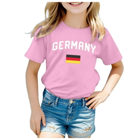 Shirts for Girls Summer Unisex Print Funny Short Sleeve Round Neck Fashion Casual Sports Style Children Tops
Shirts for Girls Summer Unisex Print Funny Short Sleeve Round Neck Fashion Casual Sports Style Children Tops