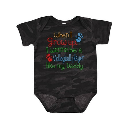 Inktastic Volleyball Player Like Daddy Gift Baby Boy or Baby Girl Bodysuit 
Inktastic Volleyball Player Like Daddy Gift Baby Boy or Baby Girl Bodysuit