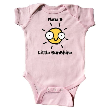 Inktastic Nanas little Sunshine Gift Baby Boy or Baby Girl Bodysuit