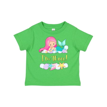 Inktastic I m 3 Mermaid with Pink Hair and Shells Gift Toddler Boy or Toddler Girl T-Shirt
Inktastic I m 3 Mermaid with Pink Hair and Shells Gift Toddler Boy or Toddler Girl T-Shirt