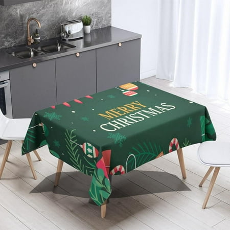 Autmor Holiday Christmas Tablecloth Plaid Printed Fabric Table Cloth Stain Release Table Cover for Xmas/Dinner Party Decoration
Autmor Holiday Christmas Tablecloth Plaid Printed Fabric Table Cloth Stain Release Table Cover for Xmas/Dinner Party Decoration