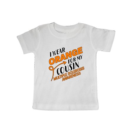 Inktastic I Wear Orange for my Cousin- Multiple Sclerosis awareness Gift Baby Boy or Baby Girl T-Shirt
Inktastic I Wear Orange for my Cousin- Multiple Sclerosis awareness Gift Baby Boy or Baby Girl T-Shirt