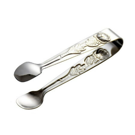 Stainless Steel Sugar Clamp Ice Tongs Rose Pattern Print Handle Tweezers Clip Tongs for Candy Cookie Ice Cube
Stainless Steel Sugar Clamp Ice Tongs Rose Pattern Print Handle Tweezers Clip Tongs for Candy Cookie Ice Cube
