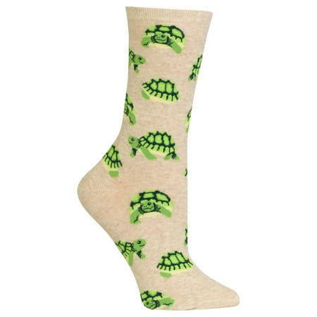 Hot Sox Womens Turtles Crew Socks Womens Shoe Size 4-10.5 Natural Melange
Hot Sox Womens Turtles Crew Socks Womens Shoe Size 4-10.5 Natural Melange