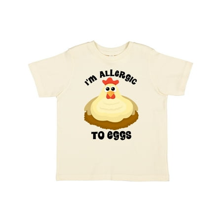 Inktastic Egg Allergy Gift Toddler Boy or Toddler Girl T-Shirt