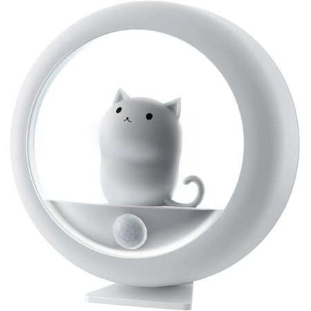 YINYUE Rechargeable Motion Sensor Night Light -Magnetic Nightlights Adjustable Brightness Stick-Anywhere Cat Lamp for Wall Bedroom Cabinet Closet Stairs
YINYUE Rechargeable Motion Sensor Night Light -Magnetic Nightlights Adjustable Brightness Stick-Anywhere Cat Lamp for Wall Bedroom Cabinet Closet Stairs