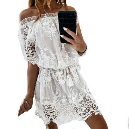 Floleo Women s Dress Discount Summer Ladies Summer Fashion Sexy Solid Tube Top Double Layer Backless Mesh Dress Clearance
Floleo Women s Dress Discount Summer Ladies Summer Fashion Sexy Solid Tube Top Double Layer Backless Mesh Dress Clearance