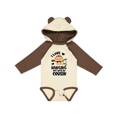 Inktastic Monkey I Love Hanging out with My Cousin Gift Baby Boy or Baby Girl Long Sleeve Bodysuit
Inktastic Monkey I Love Hanging out with My Cousin Gift Baby Boy or Baby Girl Long Sleeve Bodysuit