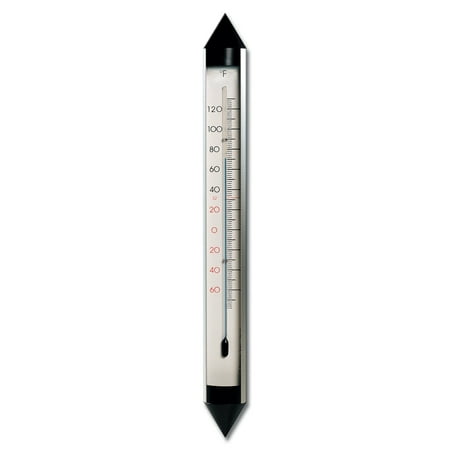 Thermometer 18.5 in Aluminum Silver