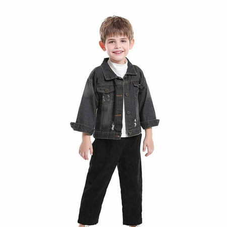Ovbmpzd 5t Girls Clothes Winter Kids Button Down Shirt Long Sleeve Lapel Collar Denim Jacket Baby Boys Coat Outwear
Ovbmpzd 5t Girls Clothes Winter Kids Button Down Shirt Long Sleeve Lapel Collar Denim Jacket Baby Boys Coat Outwear