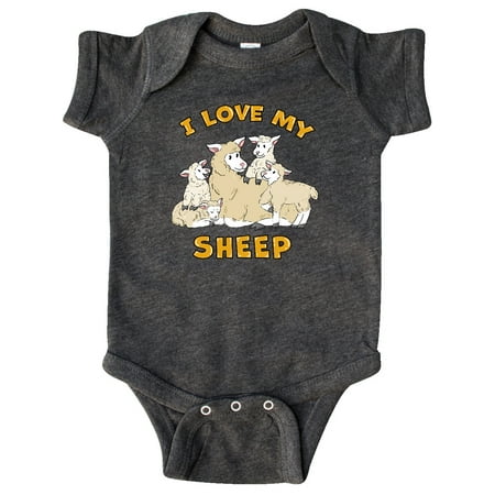 Inktastic I Love My Sheep with Cute Sheep Family Gift Baby Boy or Baby Girl Bodysuit
Inktastic I Love My Sheep with Cute Sheep Family Gift Baby Boy or Baby Girl Bodysuit
