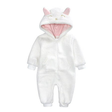 DanceeMangoo Winter Baby Boy Girl Romper Overalls for Newborn Toddler Hooded Casual Fleece Clothes Ears Warm Outwear 0-18 Months
DanceeMangoo Winter Baby Boy Girl Romper Overalls for Newborn Toddler Hooded Casual Fleece Clothes Ears Warm Outwear 0-18 Months