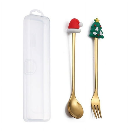 TOP-helper 4PCS6PCS Christmas Gift Cutlery Spoon Fork Set Elk Tree Dessert Spoon Fruit Fork
TOP-helper 4PCS6PCS Christmas Gift Cutlery Spoon Fork Set Elk Tree Dessert Spoon Fruit Fork