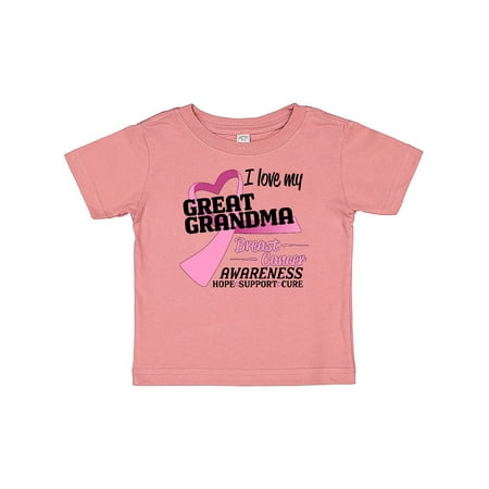 Inktastic I Love my Great Grandma- Breast Cancer Awareness- Hope Support Love Gift Baby Boy or Baby Girl T-Shirt
Inktastic I Love my Great Grandma- Breast Cancer Awareness- Hope Support Love Gift Baby Boy or Baby Girl T-Shirt