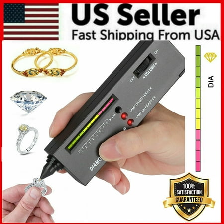Portable Diamond Tester Selector Illuminated Jewelry Gemstone Testing Tool Kit
Portable Diamond Tester Selector Illuminated Jewelry Gemstone Testing Tool Kit