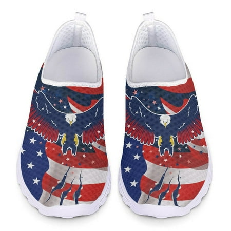 Woman Flats Ladies Sneakers Colorful American Flag Print Mesh Loafers Women Outdoor Slip On Footwear Comfort Casual Shoes 2024
Woman Flats Ladies Sneakers Colorful American Flag Print Mesh Loafers Women Outdoor Slip On Footwear Comfort Casual Shoes 2024