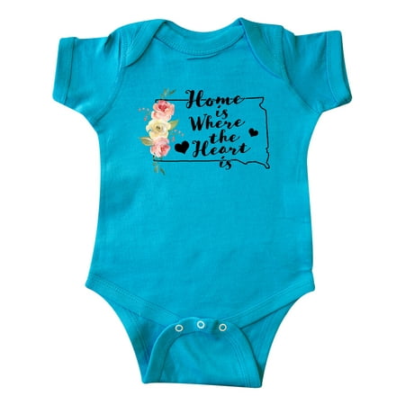Inktastic South Dakota Home is Where The Heart is with Watercolor Floral Gift Baby Girl Bodysuit
Inktastic South Dakota Home is Where The Heart is with Watercolor Floral Gift Baby Girl Bodysuit