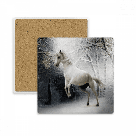 White Horse Science Nature Scenery Square Coaster Cup Mat Mug Subplate Holder Insulation Stone
White Horse Science Nature Scenery Square Coaster Cup Mat Mug Subplate Holder Insulation Stone