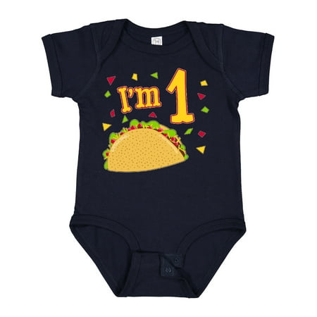 Inktastic I m One- Taco Birthday Party Gift Baby Boy or Baby Girl Bodysuit