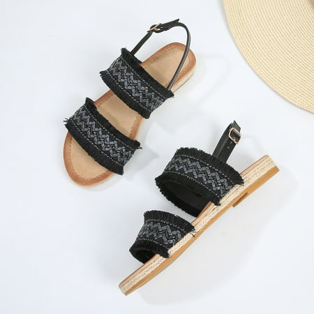 Cathalem High Heel Sandals Shoes for Women Women Shoes Bohemian Sandals Women Open Toed Foreign Trade Thick Soled Fashionable Sandal Black 8.5
Cathalem High Heel Sandals Shoes for Women Women Shoes Bohemian Sandals Women Open Toed Foreign Trade Thick Soled Fashionable Sandal Black 8.5