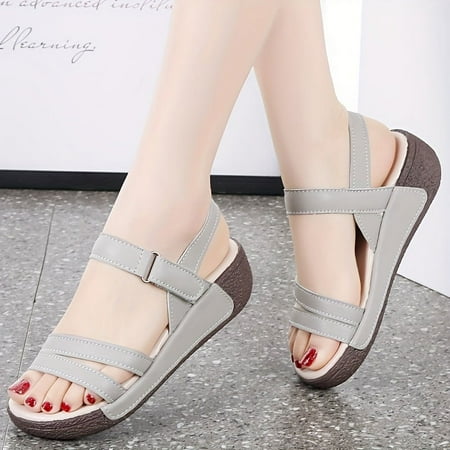 HYYANGUWENTI Comfortable and Stylish Women‘s Platform Sandals with Casual Open Toe for Summer Adjustable Ankle Strap for Support and Fashion
HYYANGUWENTI Comfortable and Stylish Women‘s Platform Sandals with Casual Open Toe for Summer Adjustable Ankle Strap for Support and Fashion