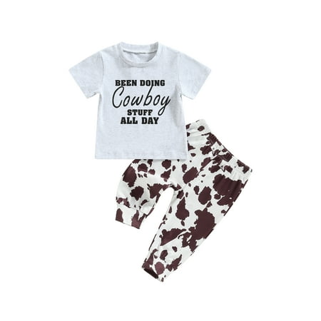 Sunisery Kids Toddler Boys Clothes Sets Short Sleeve Round Neck Letters Print Tops Jogger Pants Casual Outfits White 12-18 Months
Sunisery Kids Toddler Boys Clothes Sets Short Sleeve Round Neck Letters Print Tops Jogger Pants Casual Outfits White 12-18 Months