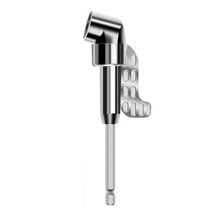 SouthEle Right Angle Drill Attachment Convenient Labor-saving Assistant Tool Right Angle Drill Bits Adapter Holder for Screws 
SouthEle Right Angle Drill Attachment Convenient Labor-saving Assistant Tool Right Angle Drill Bits Adapter Holder for Screws